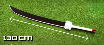 Jujutsu Kaisen Toji Fushiguro Inverted Spear of Heaven Bamboo Wooden katana Cosplay (130 cm)