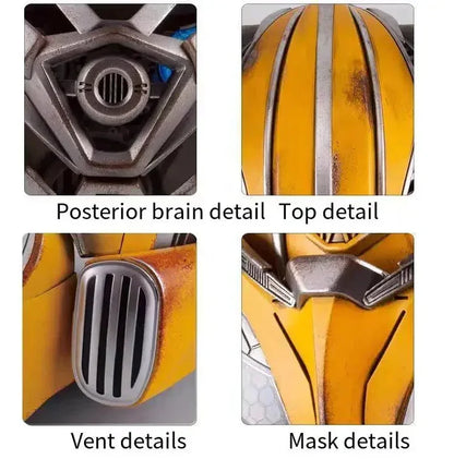 Transformers Bumblebee 1 to 1 scale wearable helmet display collectible item