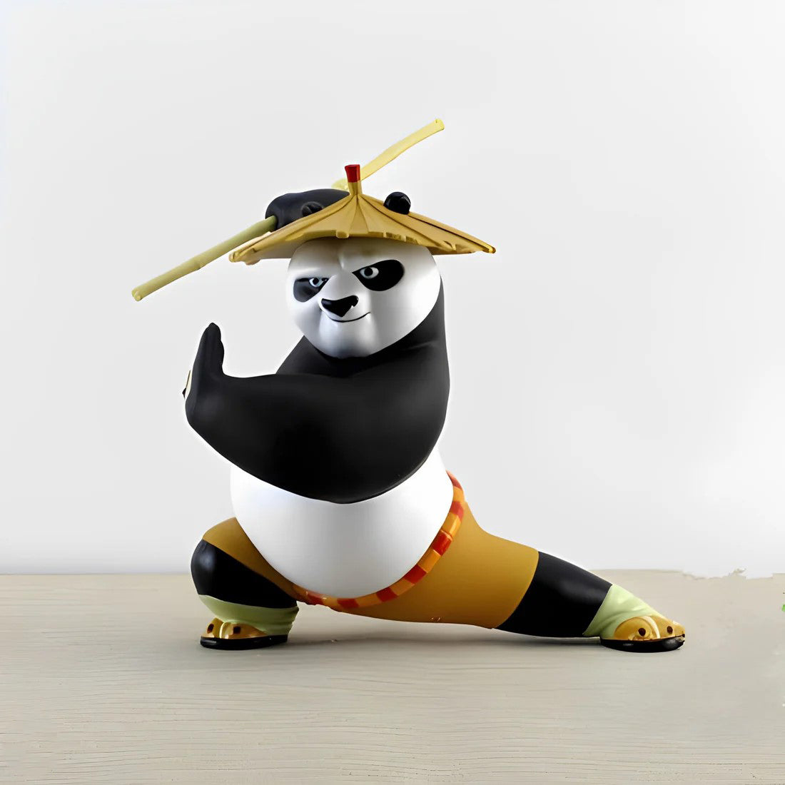 Kung Fu Panda Po Dragon Warrior Action Figure – Collectible Statue (18 cm)