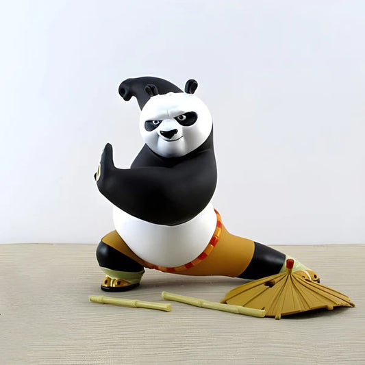Kung Fu Panda Po Dragon Warrior Action Figure – Collectible Statue (18 cm)