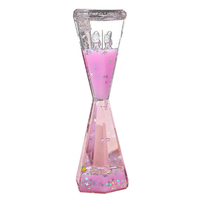 Kuromi Liquid Water Timer Showpiece – Aesthetic Anime Desk Decor