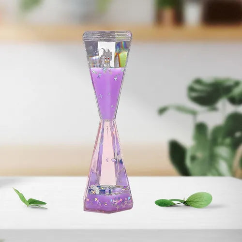 Kuromi Liquid Water Timer Showpiece – Aesthetic Anime Desk Decor