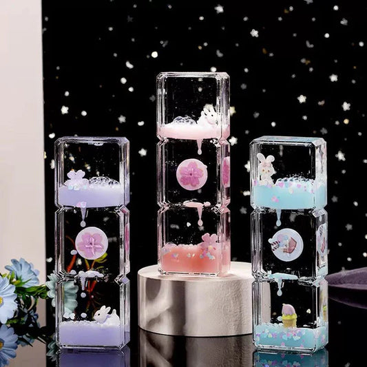 Kuromi Spinning Water Timer Showpiece – Aesthetic Anime Decor