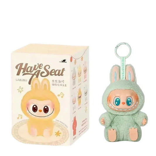 Labubu Sitting Toy Doll with Light Edition – 15 cm (Blind Mystery Box) - Drakon Lifestyle India