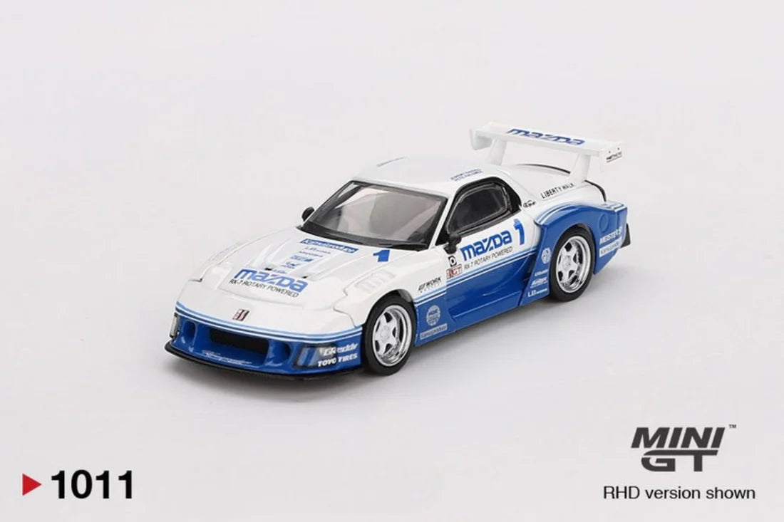 Mini GT #1011 Mazda RX-7 LB-Super Silhouette IMSA 1:64 Diecast Model Car