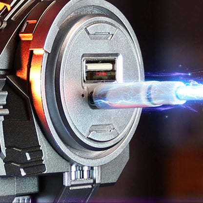 Killerbody Marvel Iron Man MK3 Charging Center 65W 5-port, Fast Charging Station with LED Lights & Sound Effects