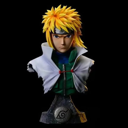 Minato Namikaze Fourth Hokage Bust Figure 15 cm– Naruto Anime Collectible