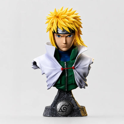 Minato Namikaze Fourth Hokage Bust Figure 15 cm– Naruto Anime Collectible