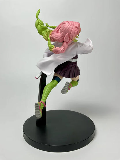 Demon Slayer Mitsuri Kanroji Vibration Stars 19 cm Figure – Custom Acrylic Base Edition