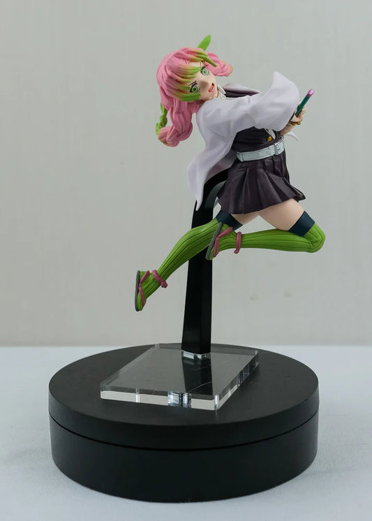 Demon Slayer Mitsuri Kanroji Vibration Stars 19 cm Figure – Custom Acrylic Base Edition