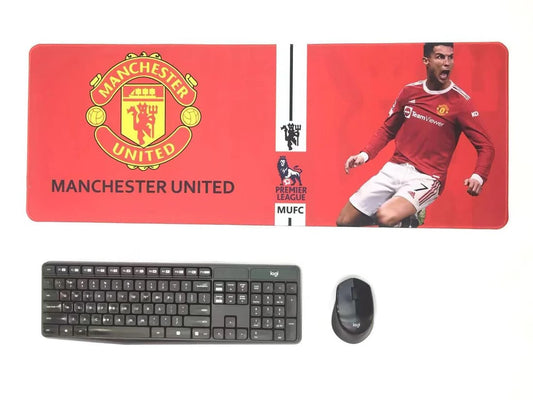 Manchester United Mouse Pad – XL Football Gaming Desk Mat (Player Edition)