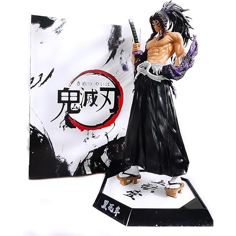 Moon Blade Kokush Warrior 31 cm – Six‑Eye Demon PVC Statue with Box