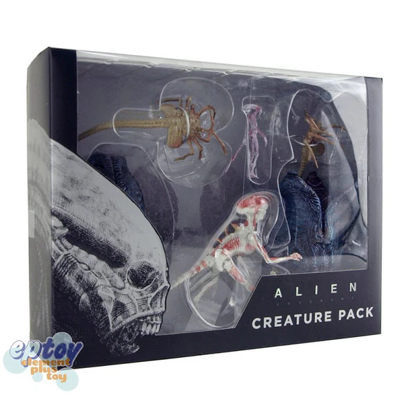 NECCA Alien Covenant Creature Pack Figure Set – 1:12 Scale Sci-Fi Movie Collectible