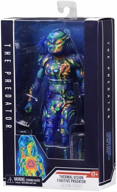 NECCA - Thermal Vision Fugitive Predator Action Figure – 18 cm The Predator Collectible
