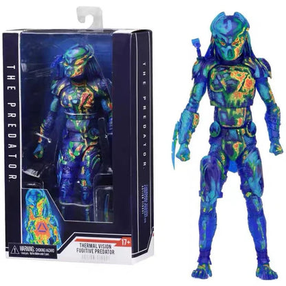 NECCA - Thermal Vision Fugitive Predator Action Figure – 18 cm The Predator Collectible