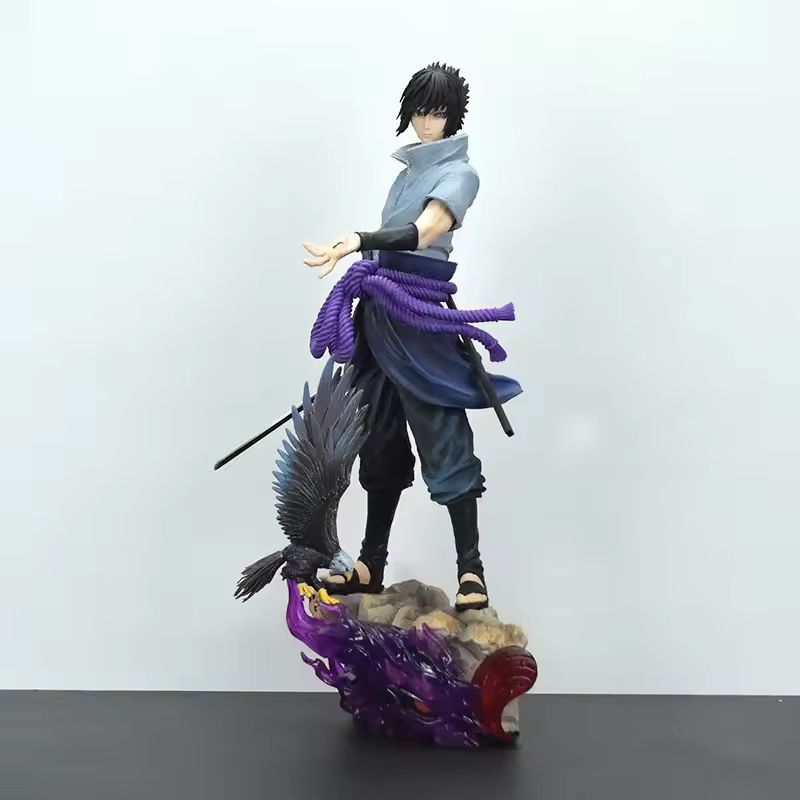 Uchiha Sasuke Curse Mark Battle Statue – 37 CM Naruto Anime Figure