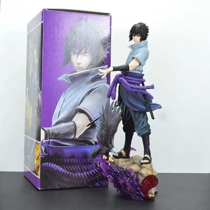 Uchiha Sasuke Curse Mark Battle Statue – 37 CM Naruto Anime Figure