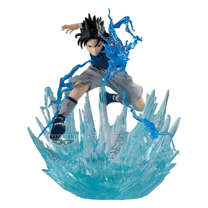 Naruto Combination Battle – Uchiha Sasuke Figure by Banpresto | Official Bandai Namco Japan – 12 cm