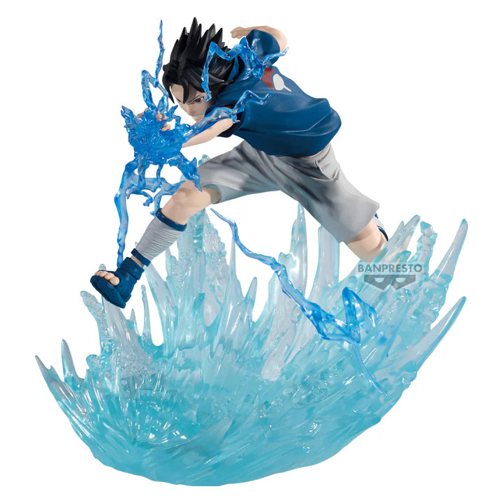 Naruto Combination Battle – Uchiha Sasuke Figure by Banpresto | Official Bandai Namco Japan – 12 cm