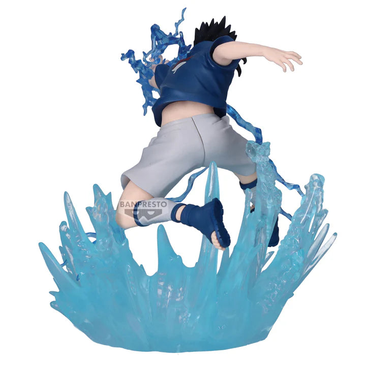 Naruto Combination Battle – Uchiha Sasuke Figure by Banpresto | Official Bandai Namco Japan – 12 cm