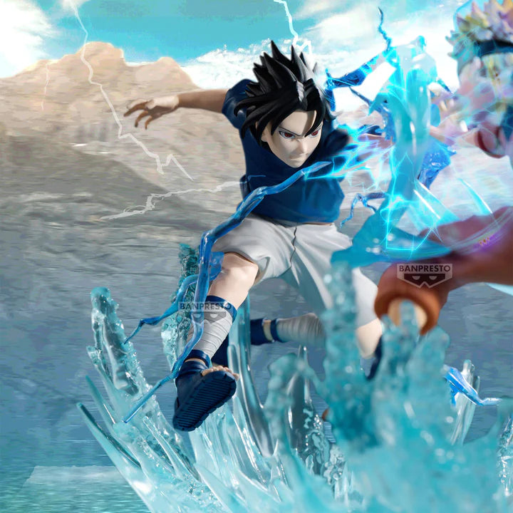 Naruto Combination Battle – Uchiha Sasuke Figure by Banpresto | Official Bandai Namco Japan – 12 cm