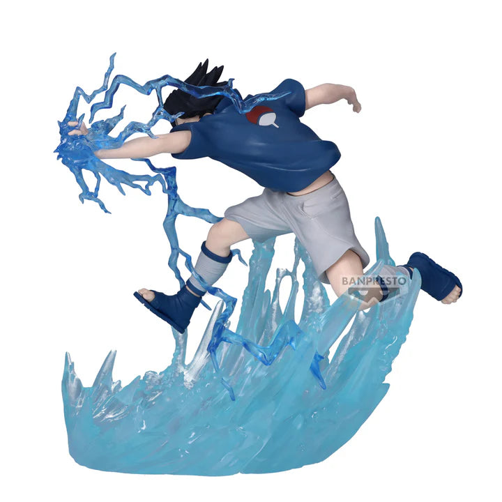 Naruto Combination Battle – Uchiha Sasuke Figure by Banpresto | Official Bandai Namco Japan – 12 cm