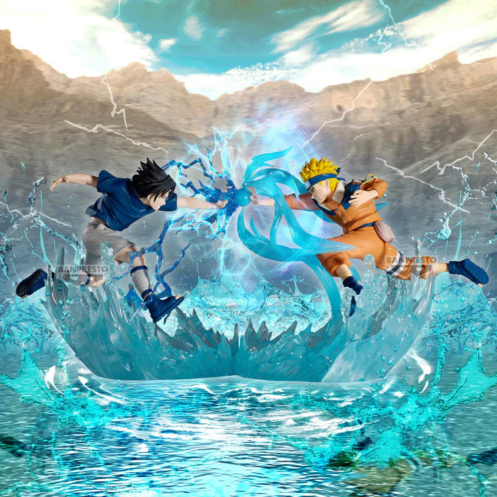 Naruto Combination Battle – Uchiha Sasuke Figure by Banpresto | Official Bandai Namco Japan – 12 cm