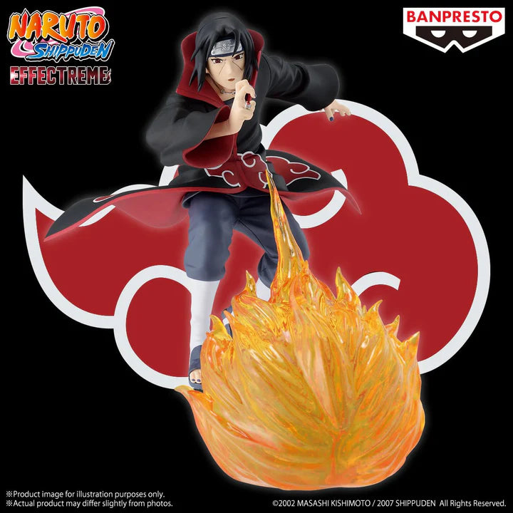 Naruto Shippuden Effectreme – Itachi Uchiha II Figure by Banpresto (13 cm, Official Licensed, Bandai Namco Japan)
