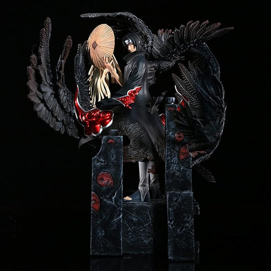 Naruto Uchiha Itachi 26 cm Deluxe Crow Summon Diorama Statue – Susanoo Base
