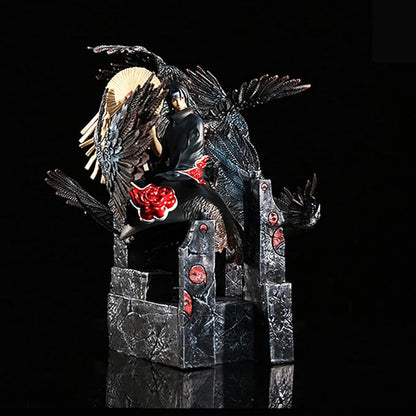 Naruto Uchiha Itachi 26 cm Deluxe Crow Summon Diorama Statue – Susanoo Base