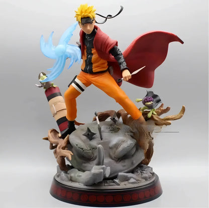 Naruto Shippuden Naruto Uzumaki Sage Mode 29 cm Deluxe Statue with Rasen Shuriken and Toads
