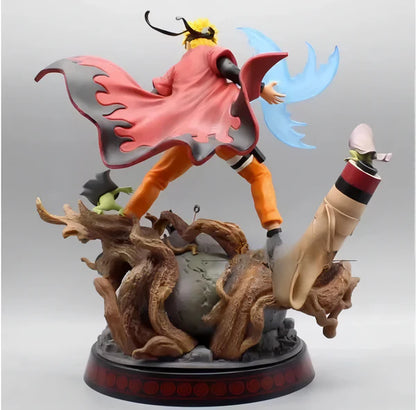 Naruto Shippuden Naruto Uzumaki Sage Mode 29 cm Deluxe Statue with Rasen Shuriken and Toads