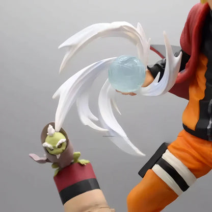 Naruto Shippuden Naruto Uzumaki Sage Mode 29 cm Deluxe Statue with Rasen Shuriken and Toads