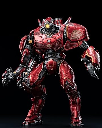 NECCA- Crimson Typhoon Jaeger Figure – 20 cm Pacific Rim Robot Collectible