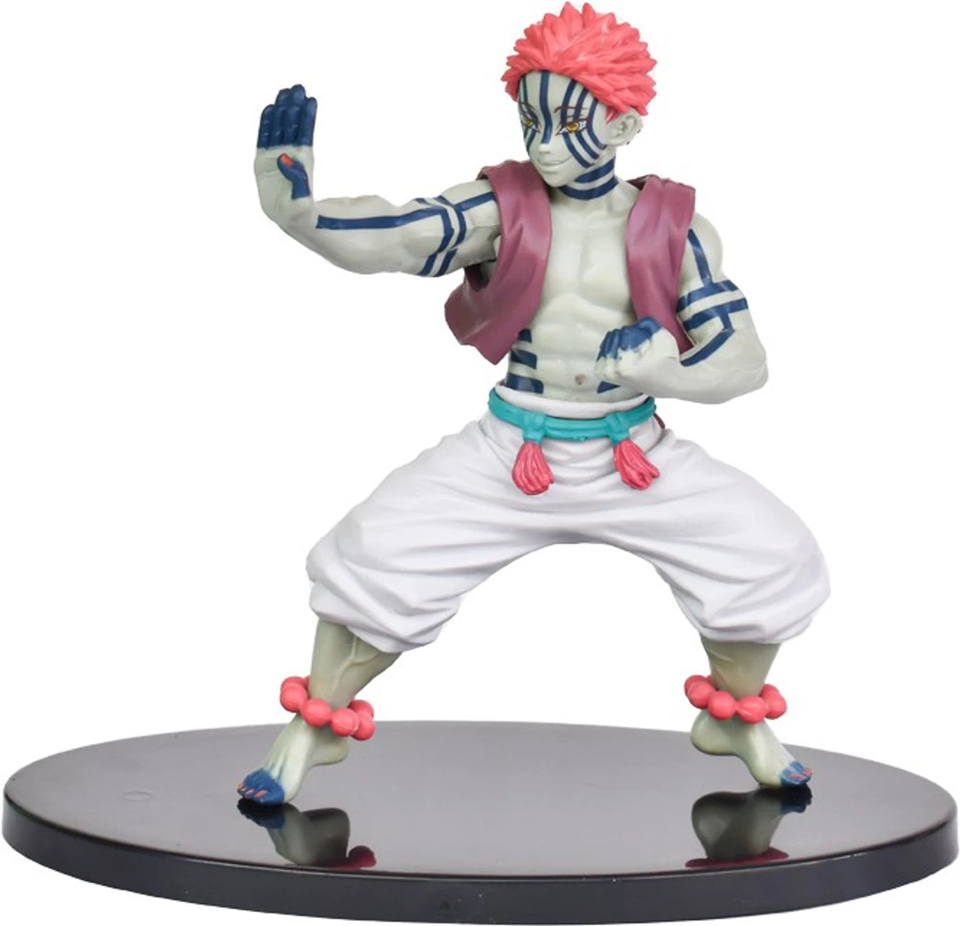 Akaza Demon Slayer Battle Pose Figure – 14.5 cm Anime Collectible