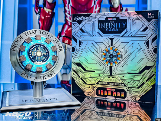 Killerbody Iron Man Arc Reactor Wireless Charger Metal Edition (2026 Model) – Infinity Saga Collectible Display