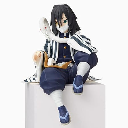 Obanai Iguro Sitting Demon Slayer Figure – 15 cm Anime Collectible