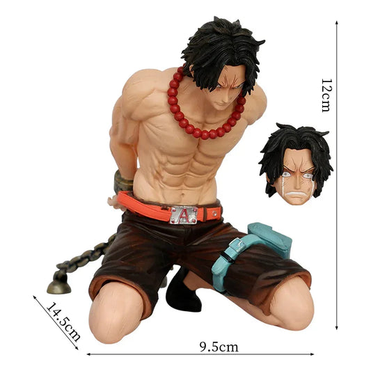 Portgas D. Ace Action Figure – 12 cm One Piece Collectible (Tied Hands Version) - Drakon Lifestyle India