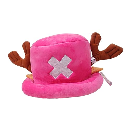 One Piece Tony Tony Chopper Plush Cosplay Hat – Anime Costume Accessory
