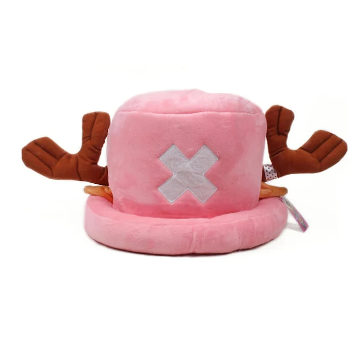 One Piece Tony Tony Chopper Plush Cosplay Hat – Anime Costume Accessory