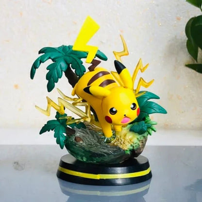 Pikachu Thunder Attack Figure – 12.5 cm Pokémon Collectible