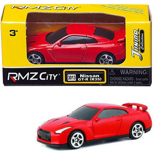 RMZ City Nissan GT-R R35 1:64 Scale Die Cast Car Model – Red Collectible