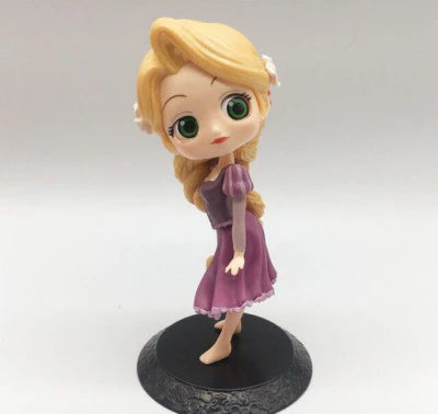 Rapunzel Q Posket Purple Dress Figure – 15 cm