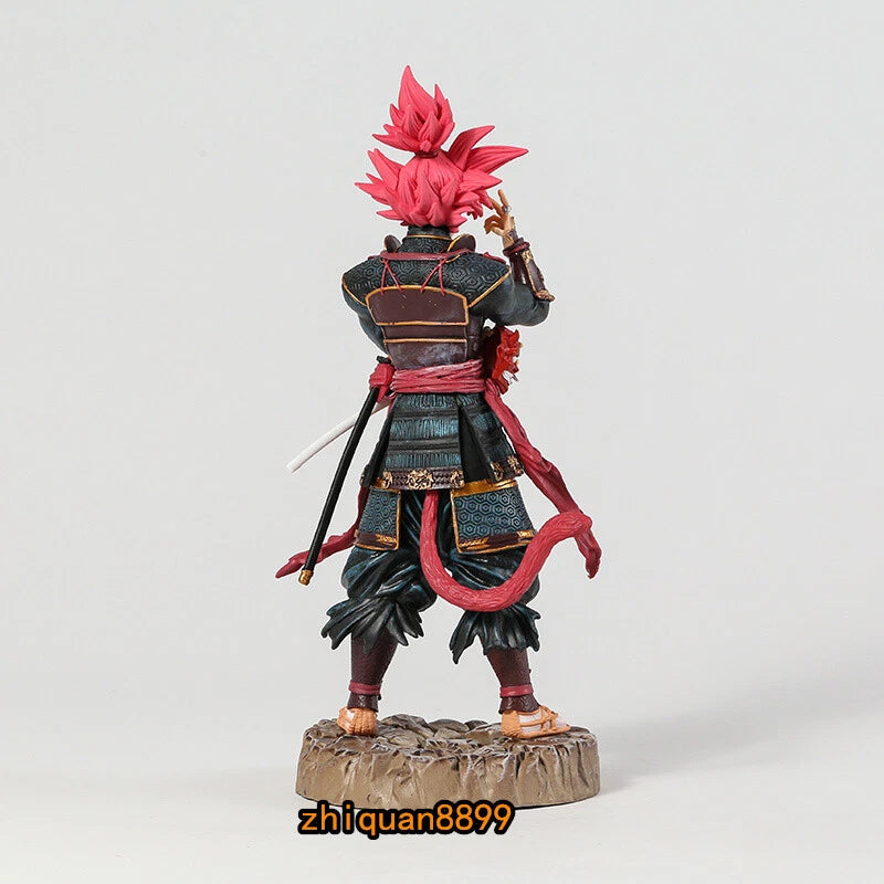 Dragon Ball Samurai Rose 34 cm Deluxe Statue – Armored Variant on Stone Base