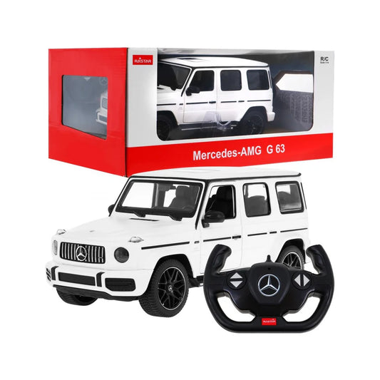 Rastar 1:14 Mercedes-AMG G63 Remote Control SUV – White