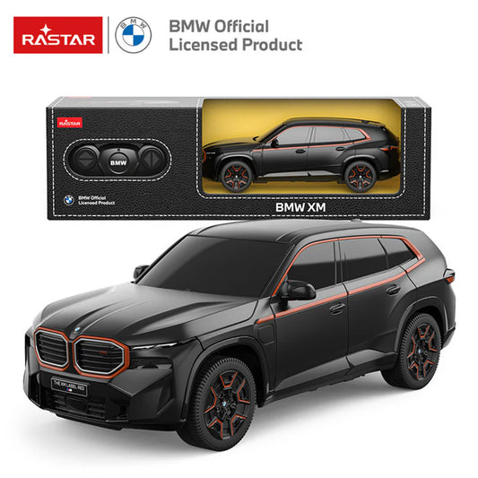 Rastar 1:24 BMW XM Remote Control SUV – Black