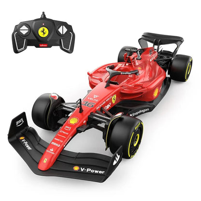 Rastar 1:18 Ferrari F1-75 Charles Leclerc #16 Remote Control Car – Red