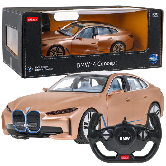 Rastar 1:14 BMW i4 Concept Remote Control Car – Bronze