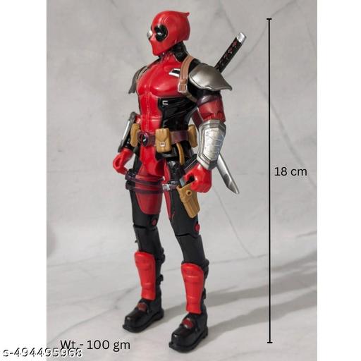 Red Merc Deadpool Hero Action Figure – 23 cm Movable Joint Collectible