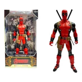 Red Merc Deadpool Hero Action Figure – 23 cm Movable Joint Collectible